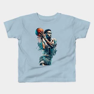 Basketball Hoops Horizon Streetwear Decal Kids T-Shirt